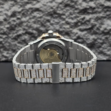 Luxury Daily Wear Moissanite Men's Watch