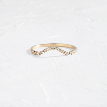 Colorless Moissanite Round Cut Unique Eternity Wedding Band