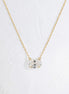 Oval Cut Solitaire Moissanite Custom Pendant Gift For Her