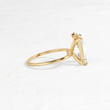 Moissanite Radiant Cut Cluster Wedding Ring For Women