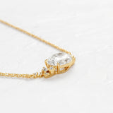 Oval Cut Moissanite VVS1 Unique Pendant Gift For Her