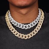 Moissanite Diamond Miami Crub Cuban Link Chain