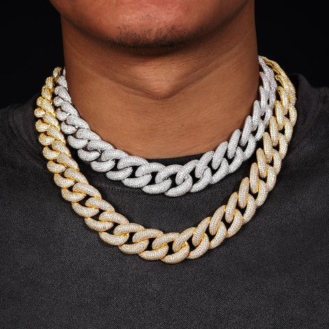 Moissanite Diamond Miami Crub Cuban Link Chain