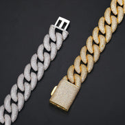 Moissanite Diamond Miami Crub Cuban Link Chain