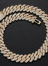 Hip Hop Moissanite Diamond Luxury Cuban Link Chain