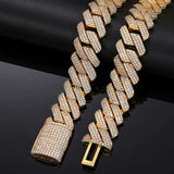 Hip Hop Moissanite Diamond Luxury Cuban Link Chain