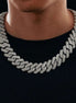 22MM Iced Out Moissanite Diamond Cuban Chain