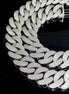 Moissanite Diamond 22mm Iced Out Hip Hop Chain For Rapper