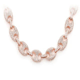 Men's Miami Cuban Mariner Link Iced Out Hip Hop Chain