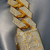 Iced Out Moissnaite Chain Necklace Customized Hip Hop Jewelry