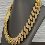 Iced Out Moissnaite Chain Necklace Customized Hip Hop Jewelry