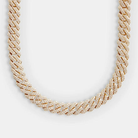 Elegant Style Moissanite Diamond Cuban Chain