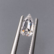 Bullet Cut Lab Grown Diamond, CVD Diamond, IGI Certified Diamond