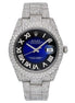 Fully Iced Out Moissanite Luxury Watch