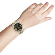 D Color Moissanite Jubilee Band Automatic Watch