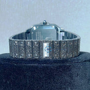 Full Black Moissanite Diamond Luxury Watch