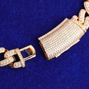 Miami Cuban Link Moissanite Chain Gift For Men's