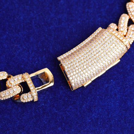 Miami Cuban Link Moissanite Chain Gift For Men's