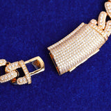 Miami Cuban Link Moissanite Chain Gift For Men's