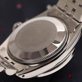 Blue Roman Number Moissanite Men's Watch