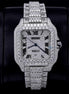 Romen Numeric Moissanite Automatic Mechanical Watch