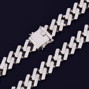 Cuban Link Moissanite Iced Out Luxury Chain