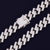 Cuban Link Moissanite Iced Out Luxury Chain