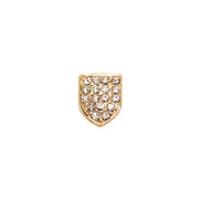 Iced Out Moissnite Single Tooth Grillz For Men's