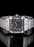 Black Color Dial Stainless Steel Watch For Men's