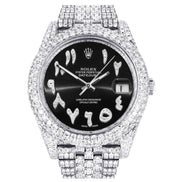 Iced Out Automatic Classic Moissnaite Wrist Watch