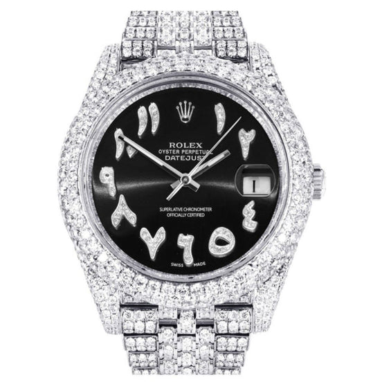 Iced Out Automatic Classic Moissnaite Wrist Watch