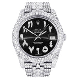 Iced Out Automatic Classic Moissnaite Wrist Watch