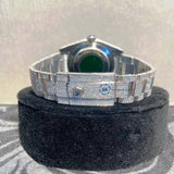 VVS1 Moissanite Iced Out Arabic Dial Watch Gift For Him