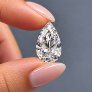 Lab Grown Pear Cut Diamond, 1 to 6 Carat Lab Grown Diamond