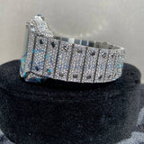 Bust Down Moissanite Iced Out Arabic Men's Watch