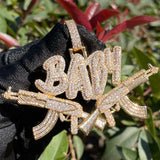 Handmade Baby Letter Men's Unique Pendant
