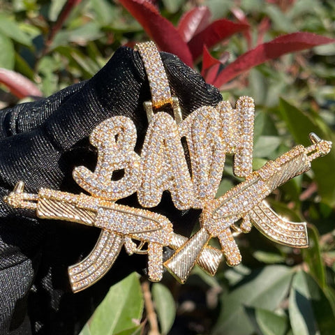 Handmade Baby Letter Men's Unique Pendant