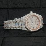 Lab Created Moissanite Luxury Hip Hop Watch