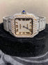 Yellow & White Dual Tone Elegant & Stylish Moissanite Watch