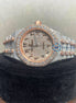 Arabic Dial With Collet Dual Tone Moissanite Luxury Watch