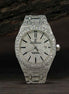 Black Stick Iced Out Moissanite Timeless Wrist Watch
