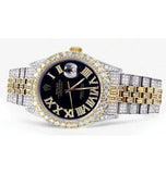 Dual Tone Elegant And Stylish Moissanite Watch