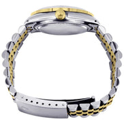 Jubilee Band Roman Numeric Moissanite Fancy Wrist Watch