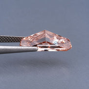 Pink Radiant Shape Lab Diamond, IGI Certified Lab Grown Diamond