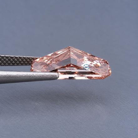 Pink Radiant Shape Lab Diamond, IGI Certified Lab Grown Diamond