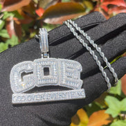 Rapper Style Moissanite Diamond Customize Pendant Necklaces