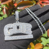 Rapper Style Moissanite Diamond Customize Pendant Necklaces