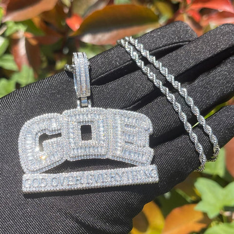 Rapper Style Moissanite Diamond Customize Pendant Necklaces