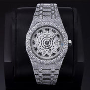 Moissanite Hip Hop Luxury Iced Out Automatic Watch
