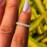Oval Cut Lab Grown Diamond Full Eternity Band